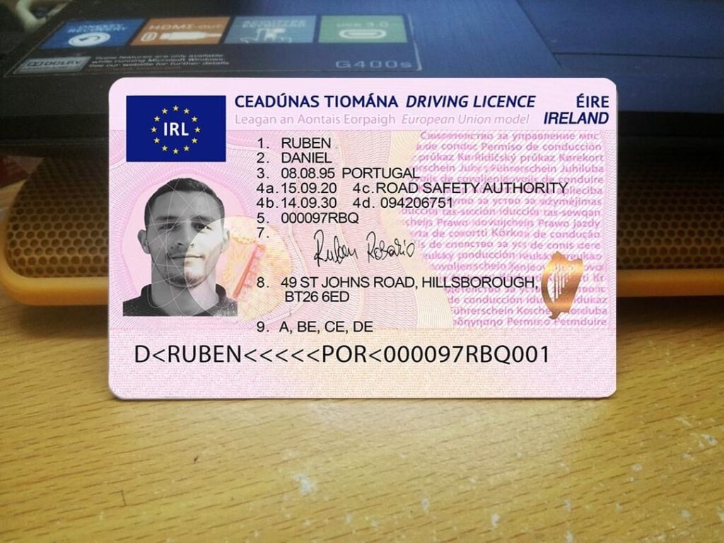 driver license ireland test